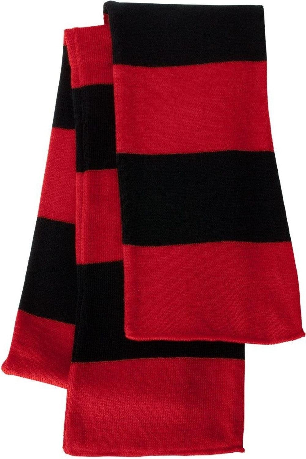 Вязаный шарф в полоску в стиле регби Sportsman, красный/черный
Вязаный шарф в полоску в стиле регби Sportsman, красный/черный