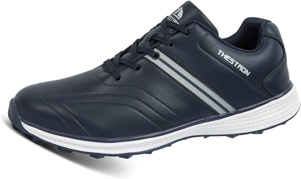 Мужская обувь для гольфа на открытом воздухе, профессиональная, легкая, без шипов, кроссовки для гольфа, водонепроницаемые, на шнуровке Omcam, синий
Мужская обувь для гольфа на открытом воздухе, профессиональная, легкая, без шипов, кроссовки для гольфа, водонепроницаемые, на шнуровке Omcam, синий