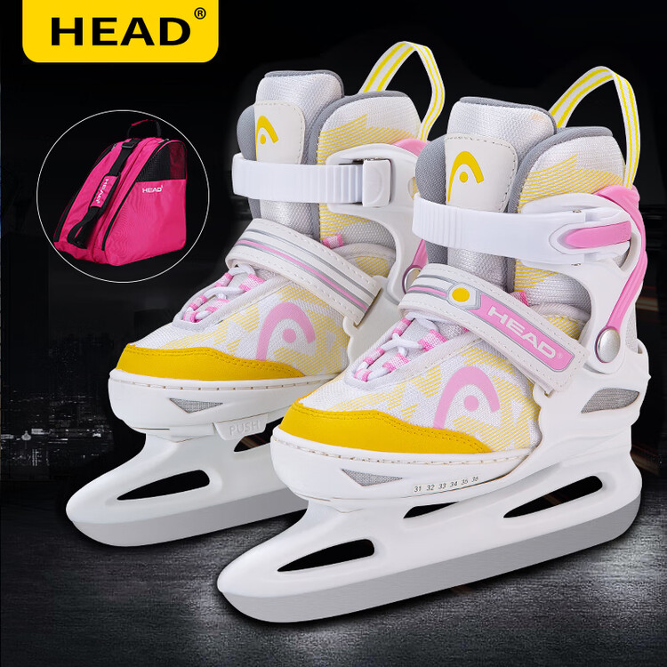 HEAD Детские коньки Austrian для начинающих, регулируемые, теплые, для фигурного катания, с лезвиями и сумкой, W20 Pink, размер 31
HEAD Детские коньки Austrian для начинающих, регулируемые, теплые, для фигурного катания, с лезвиями и сумкой, W20 Pink, размер 31