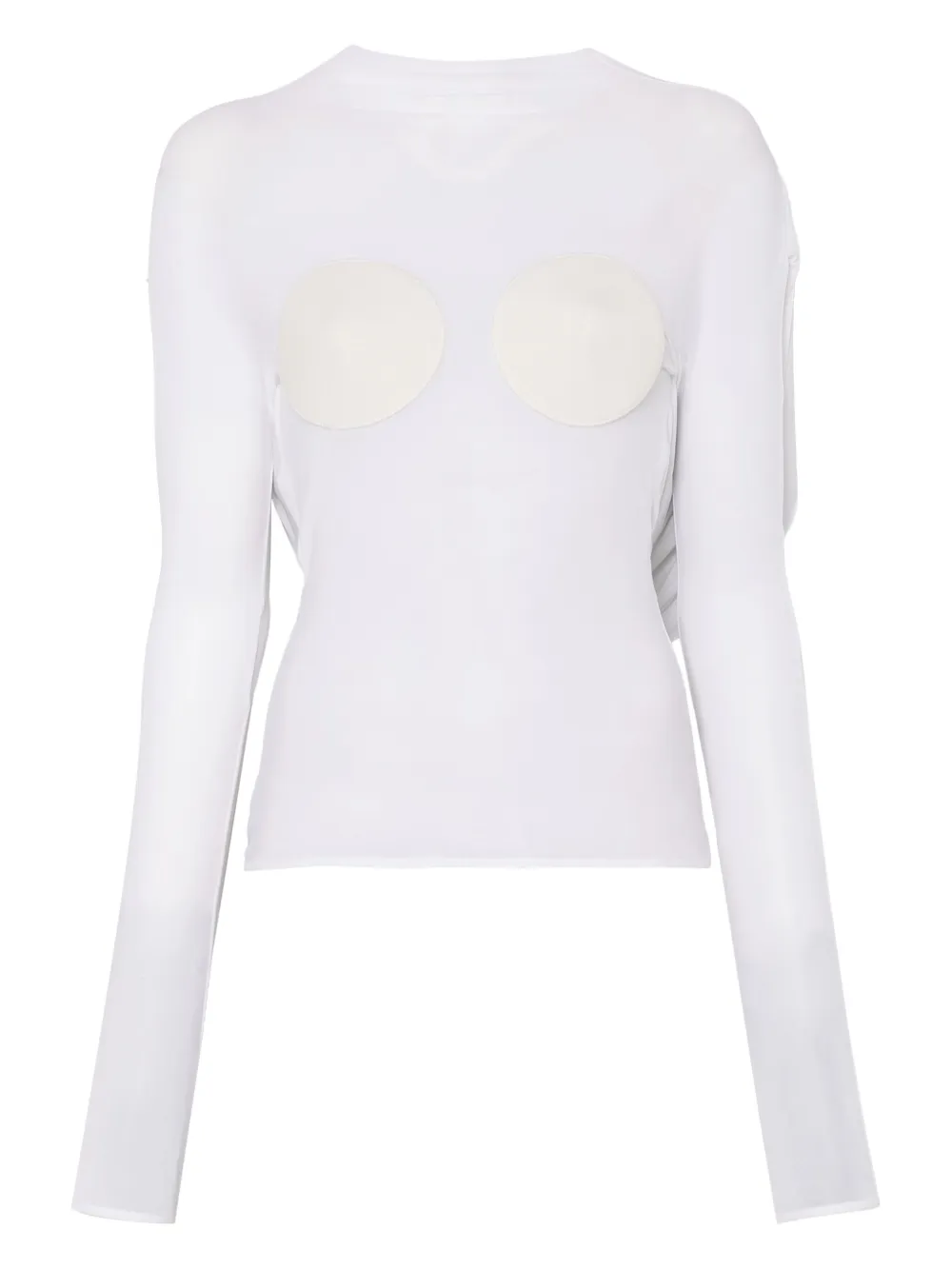 Топ с длинными рукавами Jean Paul Gaultier, белый
Топ с длинными рукавами Jean Paul Gaultier, белый