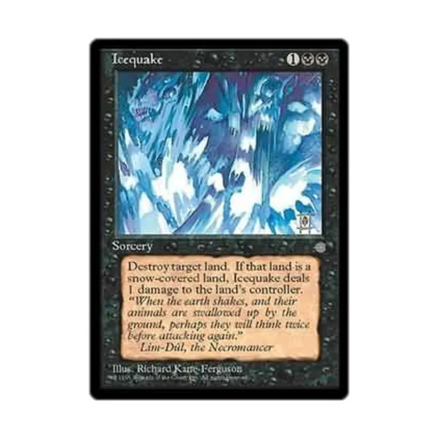 CCG Ледотрясение (U), MTG - Ice Age
CCG Ледотрясение (U), MTG - Ice Age