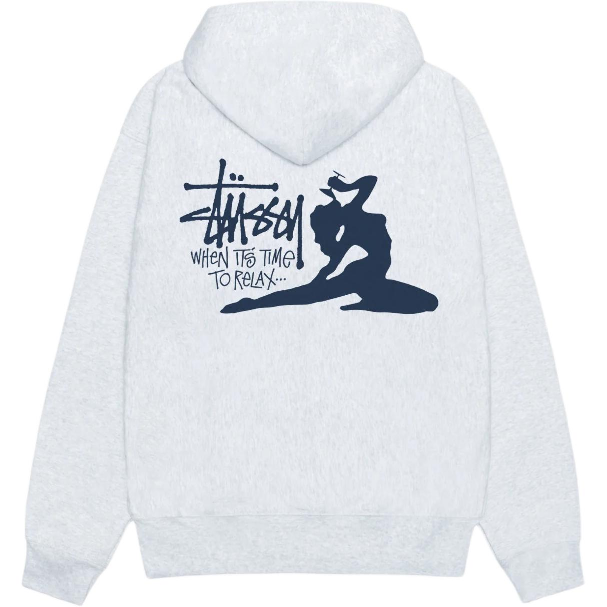 Расслабленный худи Stussy, серый
Расслабленный худи Stussy, серый