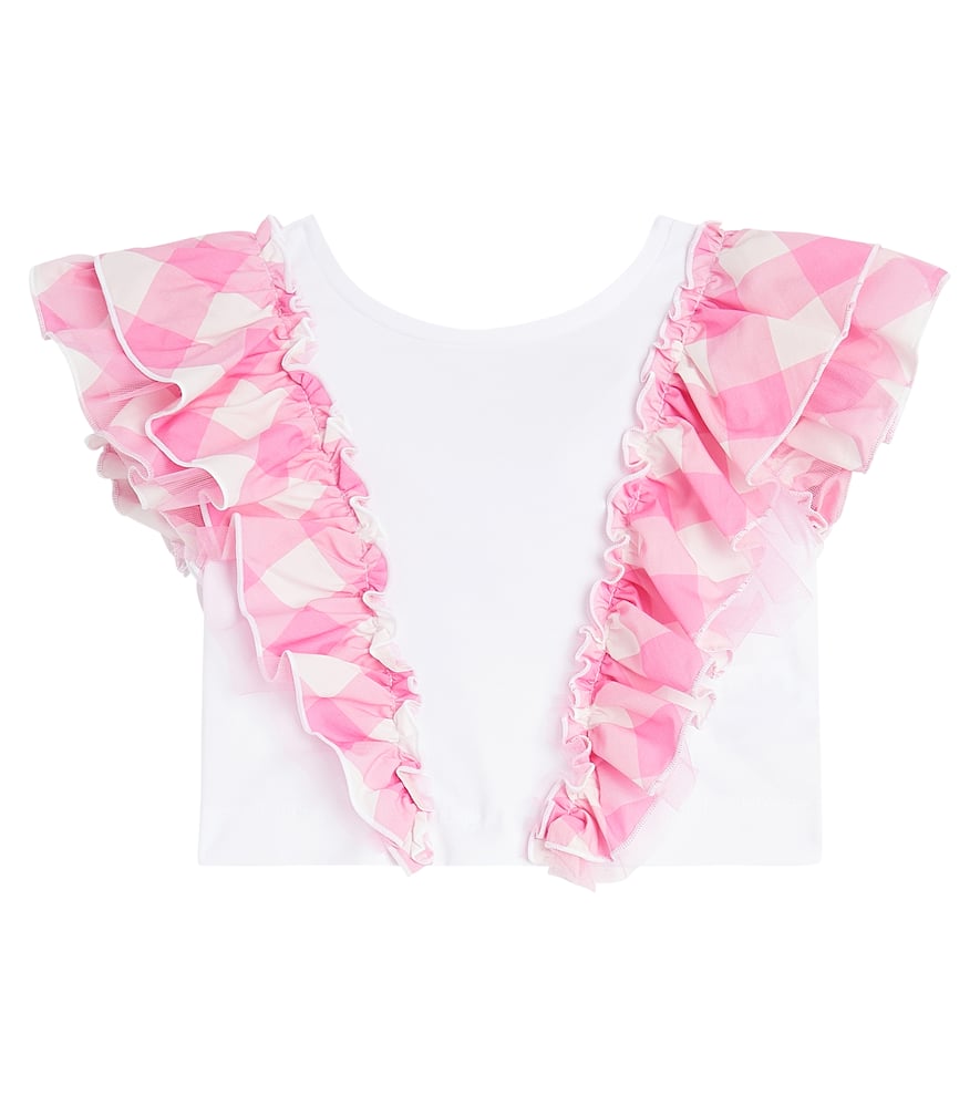 Топ Barbie из хлопкового джерси Monnalisa, Pink
Топ Barbie из хлопкового джерси Monnalisa, Pink