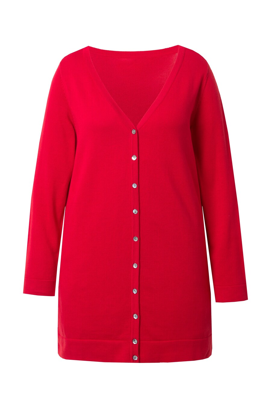 Вязаный кардиган Ulla Popken, красный
Вязаный кардиган Ulla Popken, красный