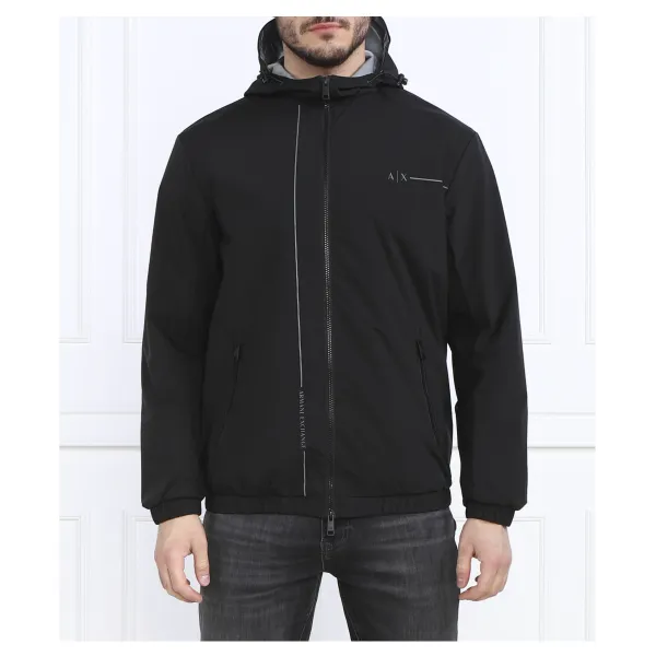 Куртка стандартного кроя Armani Exchange, черный 
Куртка стандартного кроя Armani Exchange, черный
