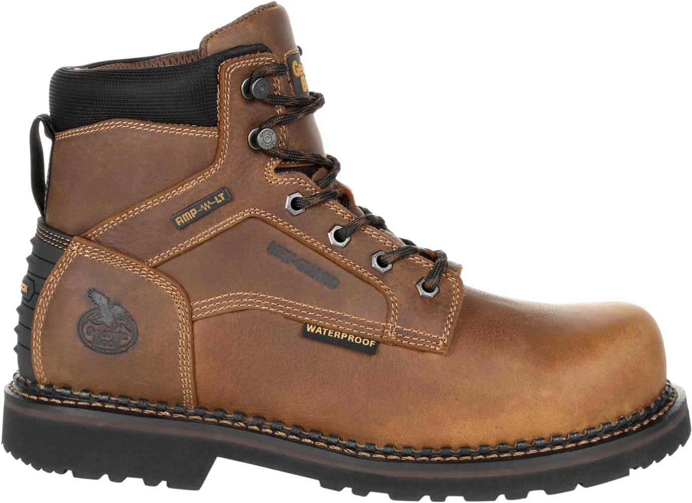 Мужские рабочие ботинки Georgia Boot Giant Revamp с металлическим носком и водонепроницаемые, коричневый
Мужские рабочие ботинки Georgia Boot Giant Revamp с металлическим носком и водонепроницаемые, коричневый