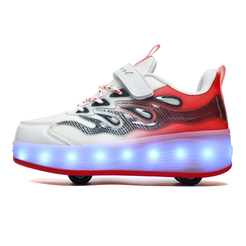 Низкие повседневные кроссовки для детей Wooden Rabbit, черный/красный 
Низкие повседневные кроссовки для детей Wooden Rabbit, черный/красный