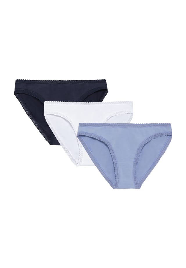 Трусы "Алиса" 3 пары кружева DesiréE, синий
Трусы "Алиса" 3 пары кружева DesiréE, синий