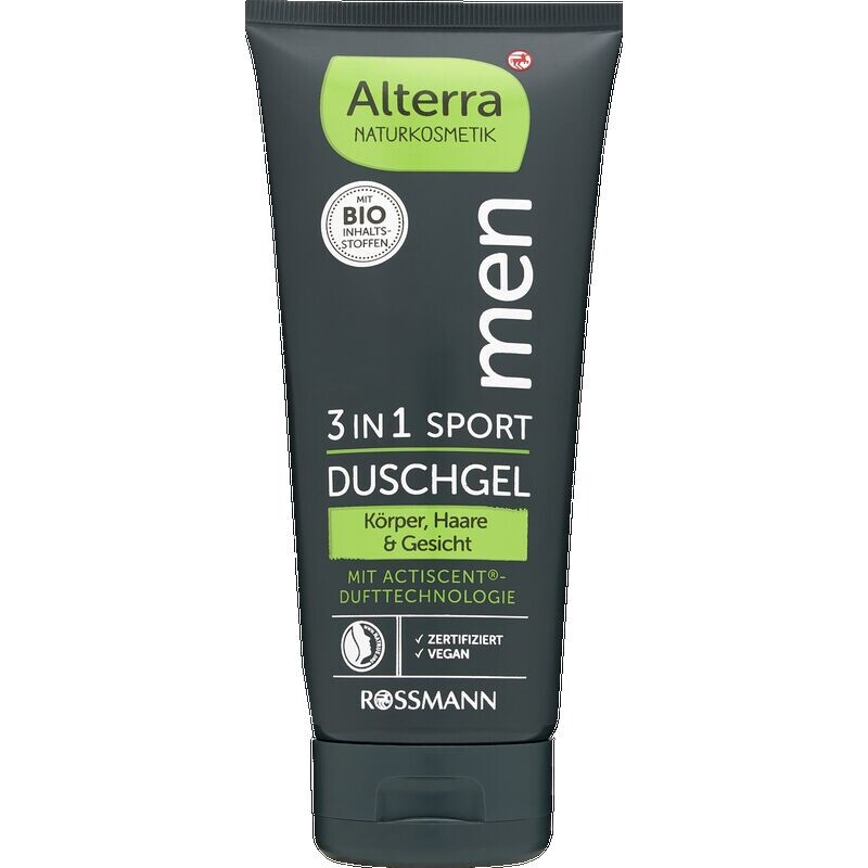 Спортивный гель для душа 3 в 1 Alterra NATURKOSMETIK, 200 ml
Спортивный гель для душа 3 в 1 Alterra NATURKOSMETIK, 200 ml