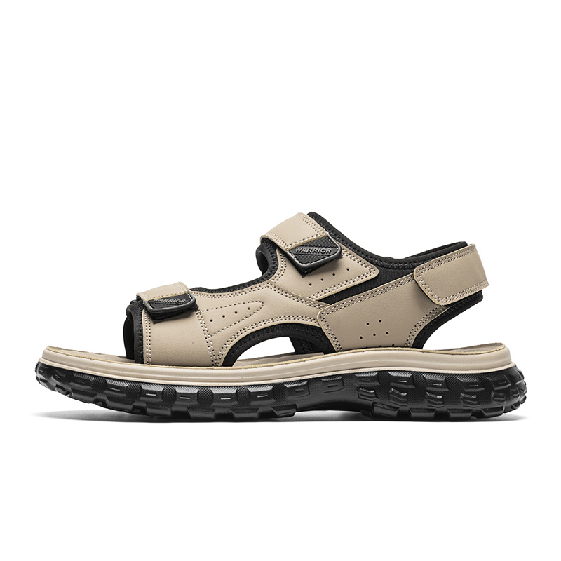 WARRIOR Пляжные сандалии мужские цвета хаки и черные
WARRIOR Пляжные сандалии мужские цвета хаки и черные