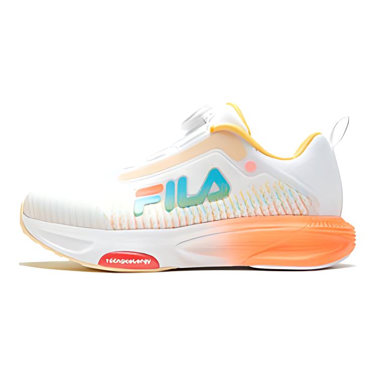 FILA KIDS Детские кроссовки с противоскользящей подошвой и амортизаторами, белые, оранжевые
FILA KIDS Детские кроссовки с противоскользящей подошвой и амортизаторами, белые, оранжевые
