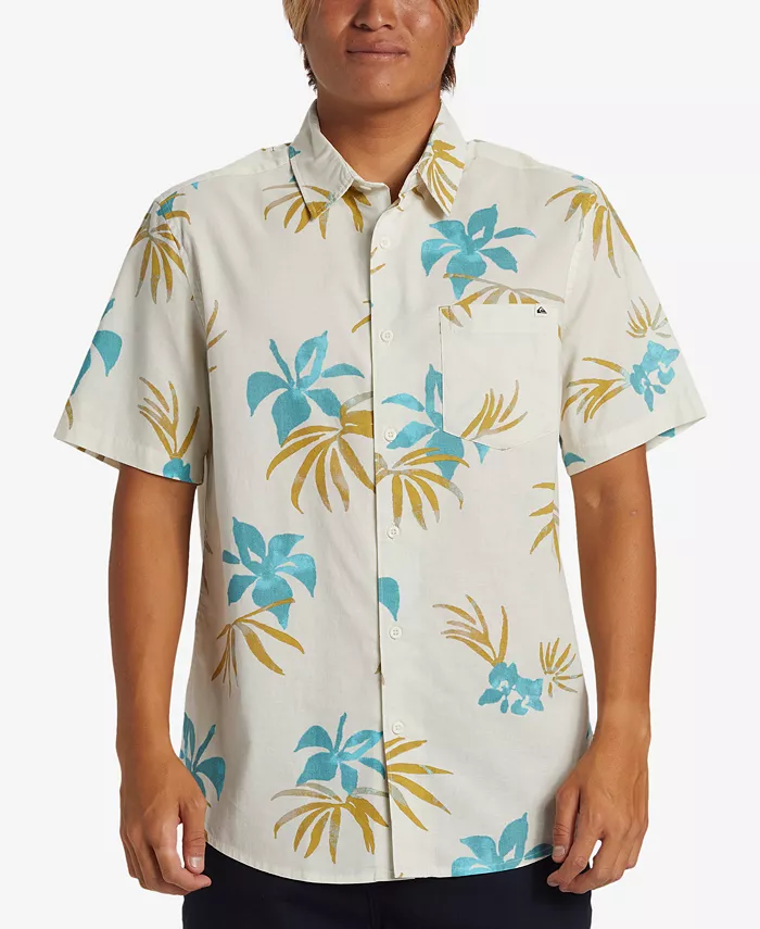 Мужская классическая рубашка с коротким рукавом Apero Quiksilver, белый
Мужская классическая рубашка с коротким рукавом Apero Quiksilver, белый