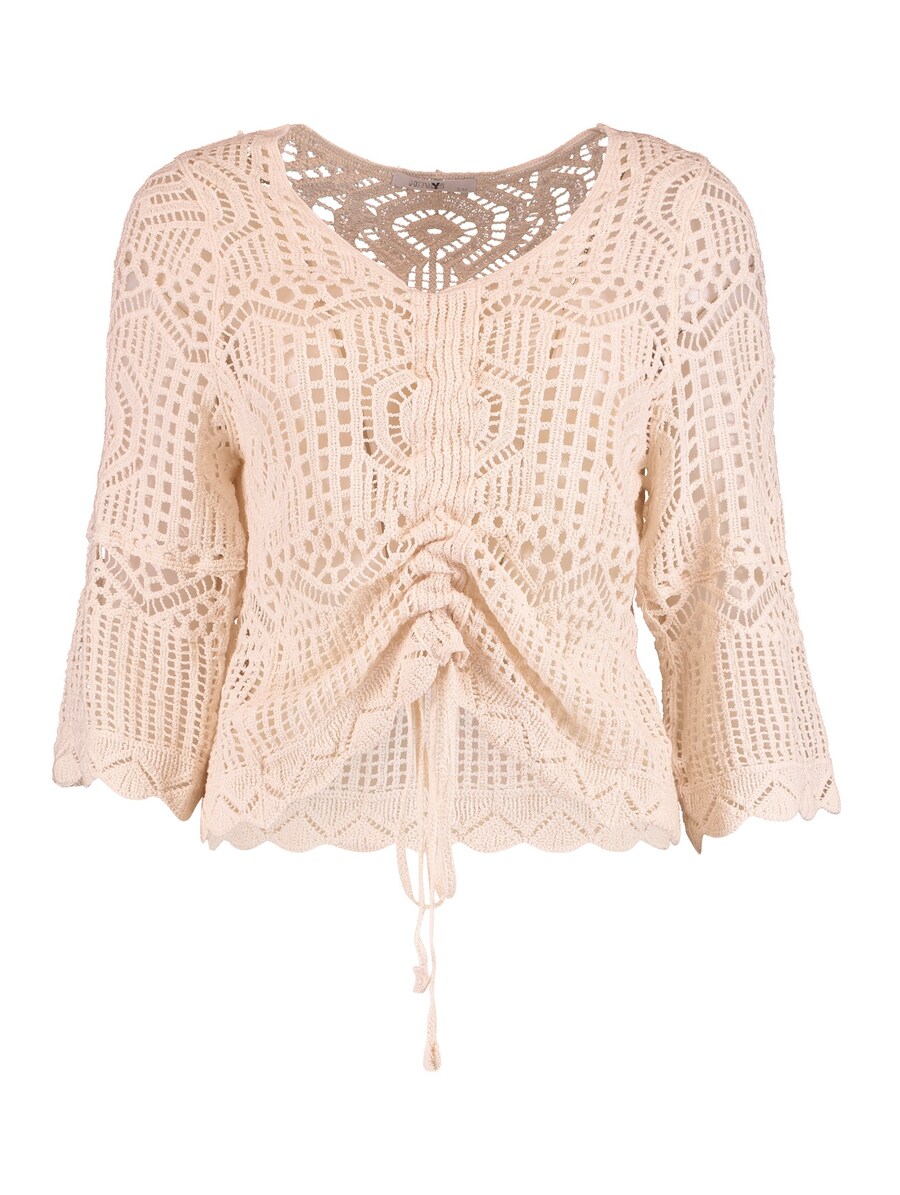 Свитер Hailys Fi44ni, кремовый 
Свитер Hailys Fi44ni, кремовый