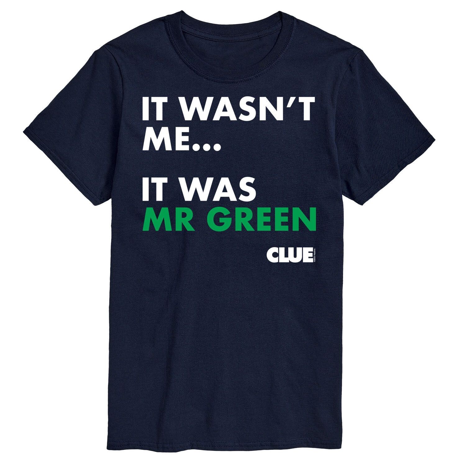 Футболка с графическими рисунками Big & Tall Clue It Was Mr Green, Blue Licensed Character, синий
Футболка с графическими рисунками Big & Tall Clue It Was Mr Green, Blue Licensed Character, синий