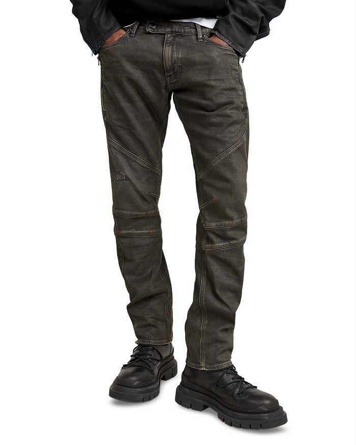 Джинсы Moto Slim Fit Cross 3D в цвете Worn in Ignition G-STAR RAW, серый 
Джинсы Moto Slim Fit Cross 3D в цвете Worn in Ignition G-STAR RAW, серый