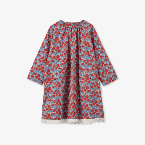 Хлопковое мини-платье malika с карманами и вышивкой 3-12 лет Caramel, синий
Хлопковое мини-платье malika с карманами и вышивкой 3-12 лет Caramel, синий