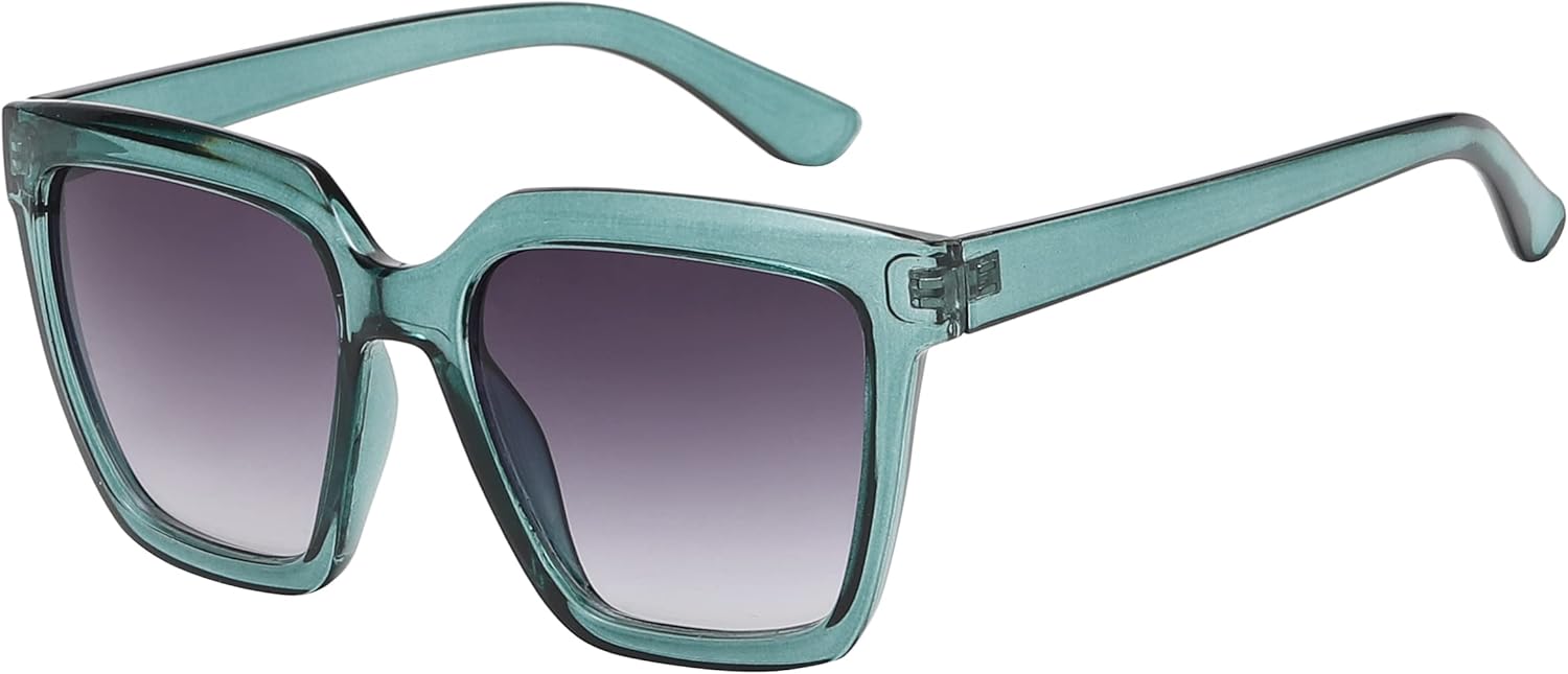 Солнцезащитные очки OWL Square Oversized для мужчин и женщин - оправа в виде рогов, линзы UV400, толстый пластик, женские солнцезащитные очки в стиле "бойфренд" XL, Turquoise
Солнцезащитные очки OWL Square Oversized для мужчин и женщин - оправа в виде рогов, линзы UV400, толстый пластик, женские солнцезащитные очки в стиле "бойфренд" XL, Turquoise