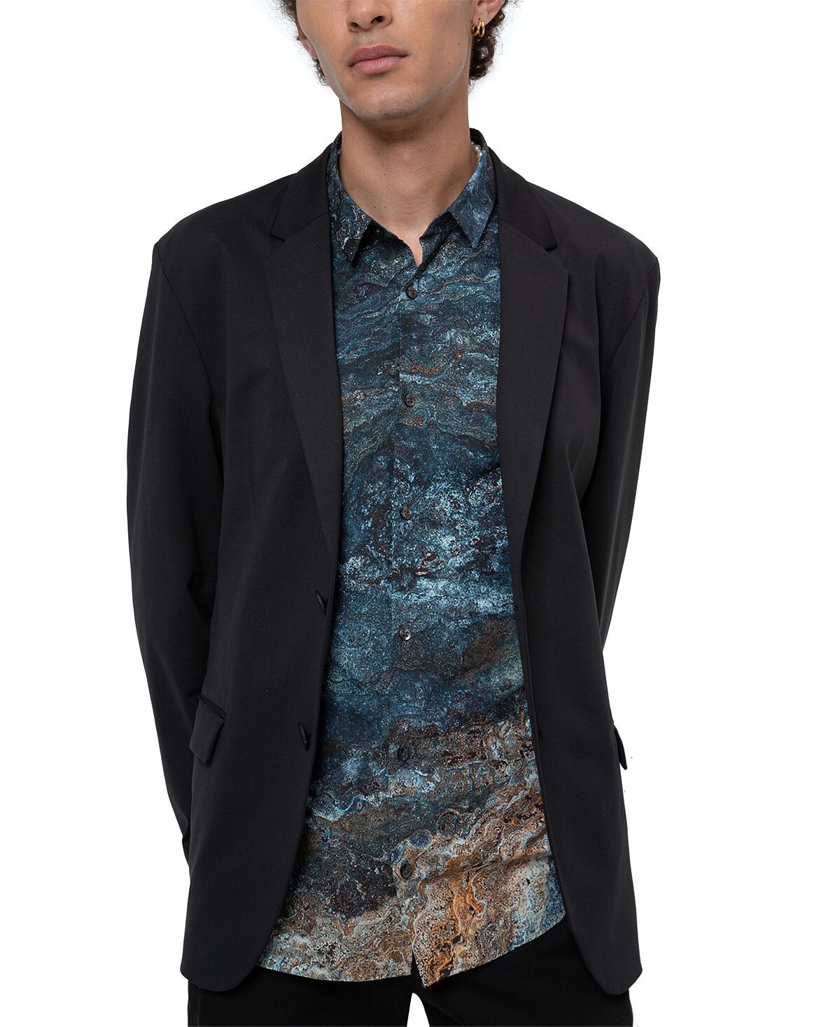 Мужская спортивная куртка узкого кроя HUGO
Мужская спортивная куртка узкого кроя HUGO