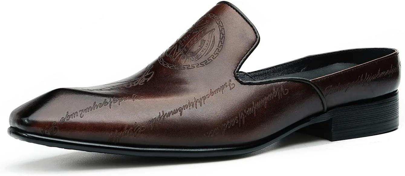 Мужские тапочки Santimon, повседневные мюли, лоферы без задника, модные деловые кожаные сандалии на лето, коричневый
Мужские тапочки Santimon, повседневные мюли, лоферы без задника, модные деловые кожаные сандалии на лето, коричневый