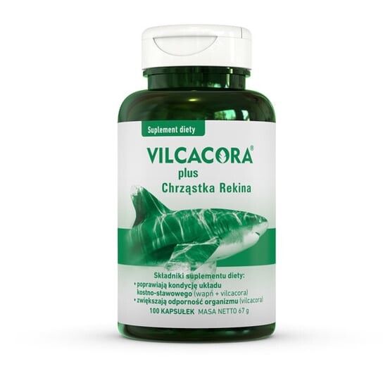 A-Z Medica, Вилкакора плюс акулий хрящ, 100 капсул Inna marka