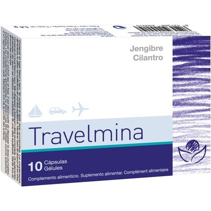 Laboratorios Travelmina 10 капсул, Bioserum
Laboratorios Travelmina 10 капсул, Bioserum