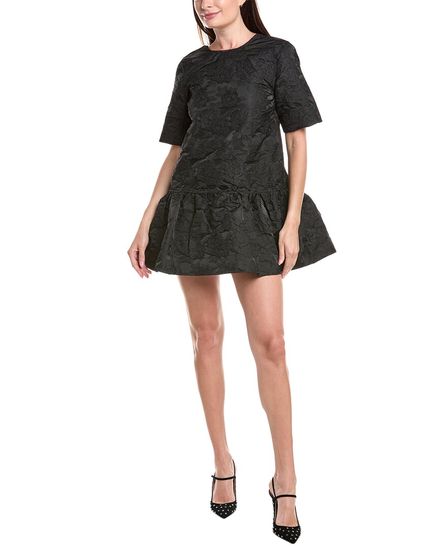 GANNI Жаккардовое мини-платье, черный
GANNI Жаккардовое мини-платье, черный