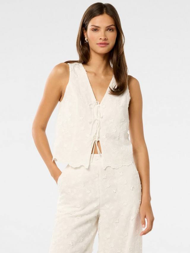 Топ Colette Broderie из хлопка Forever New
Топ Colette Broderie из хлопка Forever New