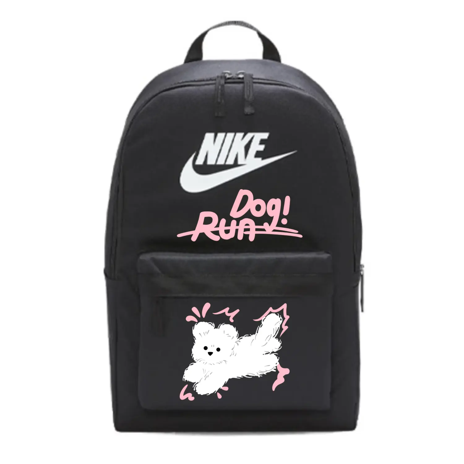 Nike Тканевый рюкзак унисекс черный, dog
Nike Тканевый рюкзак унисекс черный, dog