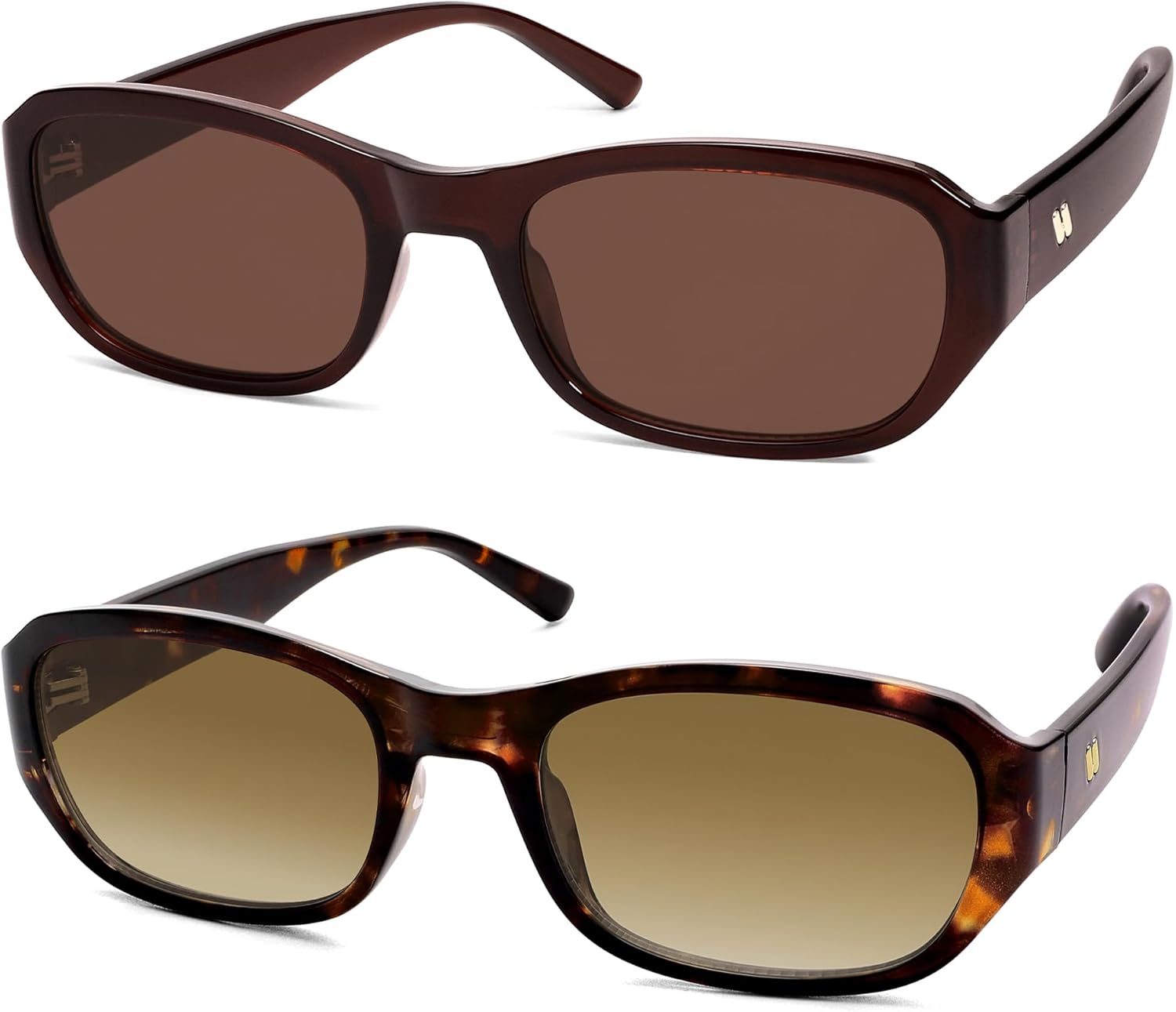 Модные ретро-солнцезащитные очки прямоугольной формы для женщин и мужчин, классические винтажные солнцезащитные очки 90-х годов AR82341 HERJOUR, Brown/Brown+tortoise/Gradual Brown
Модные ретро-солнцезащитные очки прямоугольной формы для женщин и мужчин, классические винтажные солнцезащитные очки 90-х годов AR82341 HERJOUR, Brown/Brown+tortoise/Gradual Brown