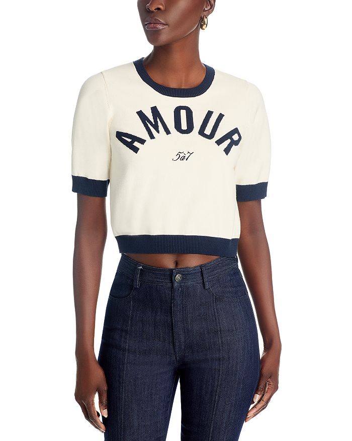 Графический свитер Baye Amour Cinq à Sept, слоновая кость/кремовый
Графический свитер Baye Amour Cinq à Sept, слоновая кость/кремовый