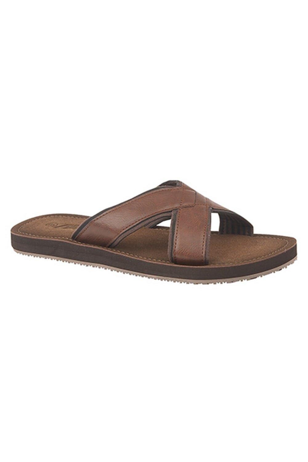 Легкие сандалии-мюли с перекрестным ремешком PDQ, коричневый
Легкие сандалии-мюли с перекрестным ремешком PDQ, коричневый