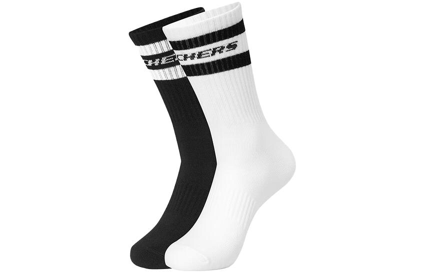 Унисекс носки Crew, 2 пары Skechers, 2 pack (carbon черный+bright белый)
Унисекс носки Crew, 2 пары Skechers, 2 pack (carbon черный+bright белый)
