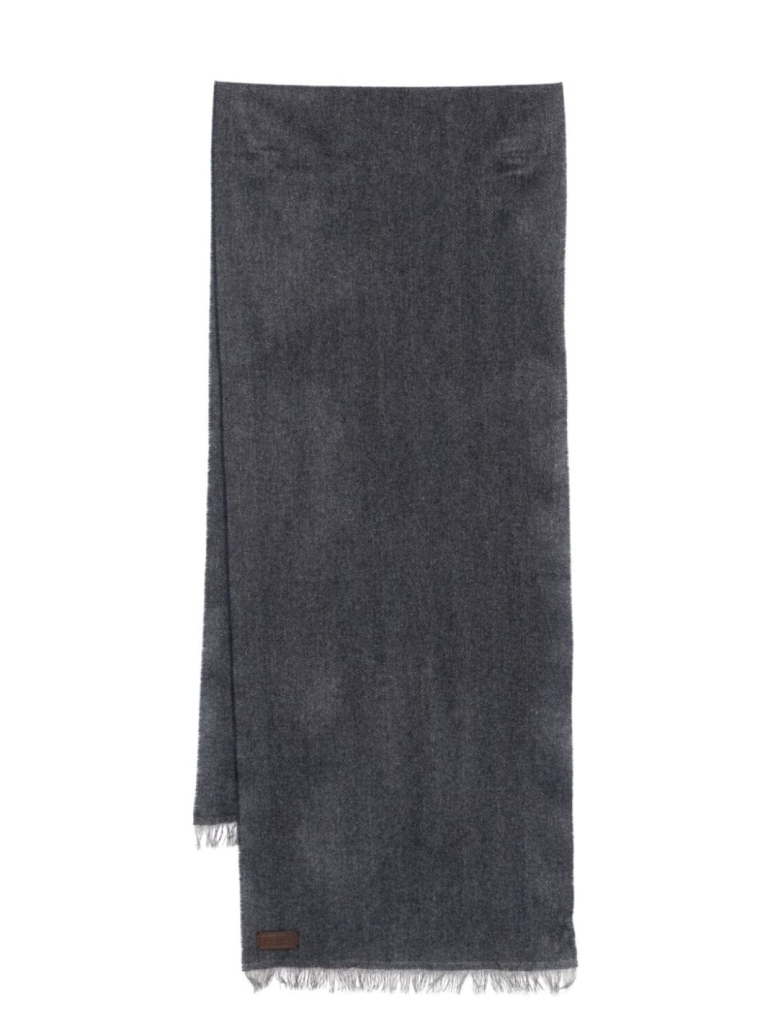 Кашемировый шарф с рисунком «ёлочка» Canali, серый
Кашемировый шарф с рисунком «ёлочка» Canali, серый