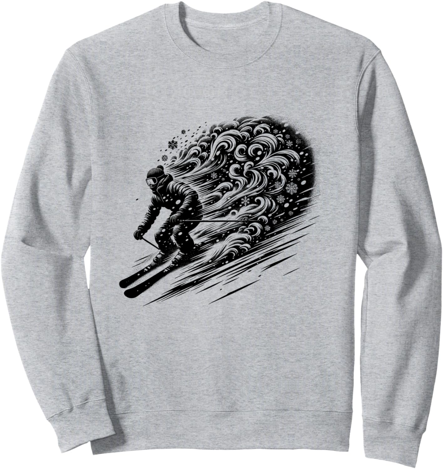 Толстовка с лыжником, унисекс Abstract Skier Costume And Ski Clothing, серый
Толстовка с лыжником, унисекс Abstract Skier Costume And Ski Clothing, серый