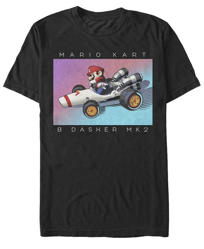 Мужская футболка Nintendo Mario Kart B Dasher Mk2 Racer с короткими рукавами Fifth Sun, черный
Мужская футболка Nintendo Mario Kart B Dasher Mk2 Racer с короткими рукавами Fifth Sun, черный