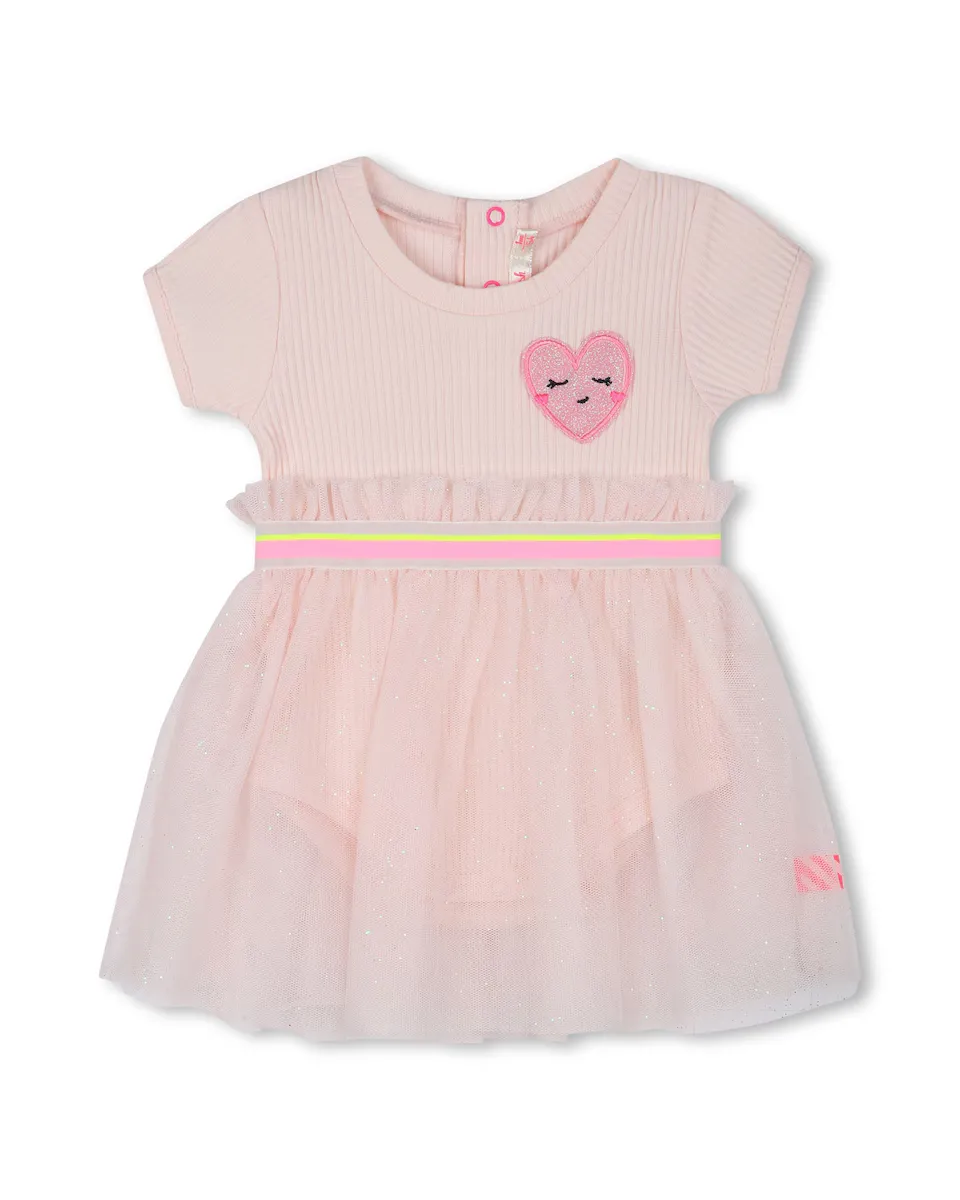 Платье для девочки розового цвета с короткими рукавами Billieblush, цвет Rosa
Платье для девочки розового цвета с короткими рукавами Billieblush, цвет Rosa