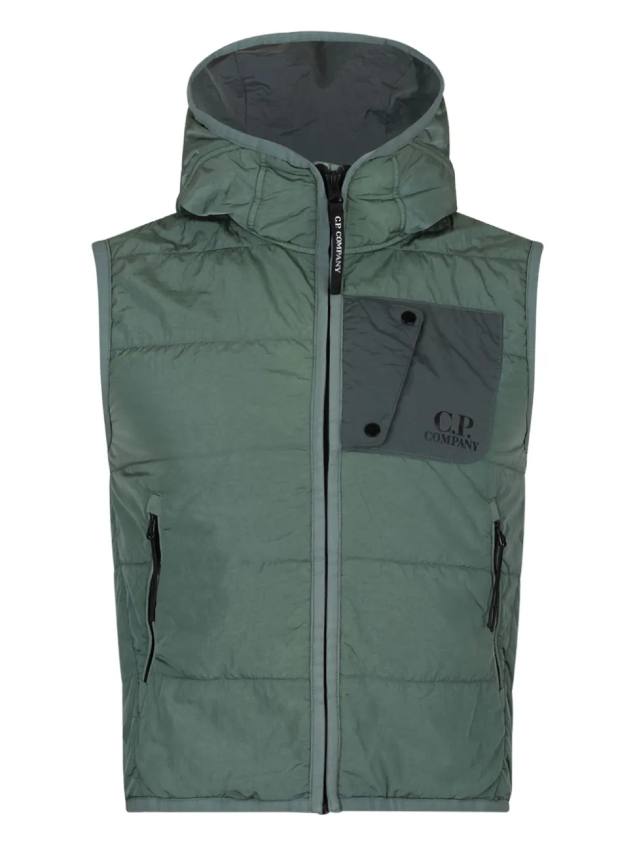 Жилет с деталями для очков C.P. Company Kids, зеленый
Жилет с деталями для очков C.P. Company Kids, зеленый