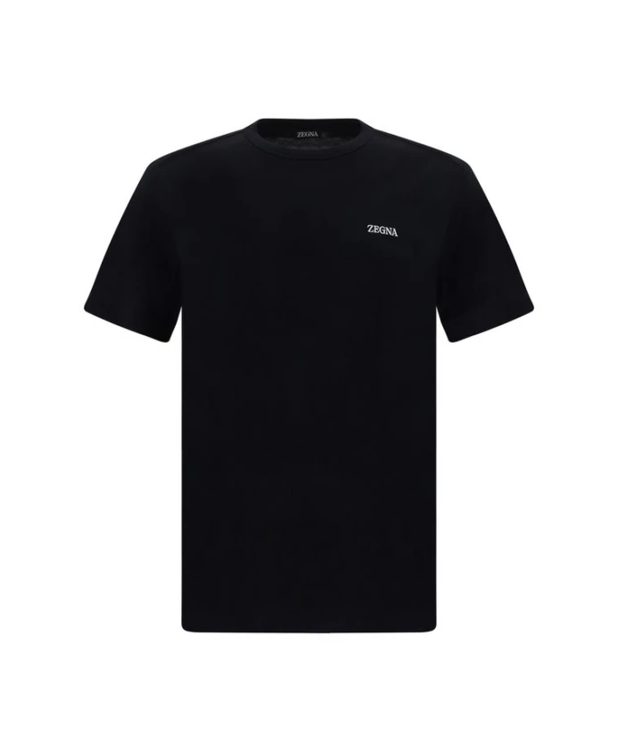 Хлопковая футболка Ikones из коллекции осень-зима 2025 Zegna, черный
Хлопковая футболка Ikones из коллекции осень-зима 2025 Zegna, черный