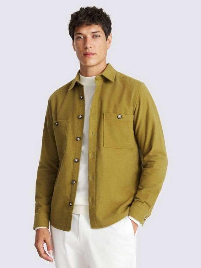 Хлопковая рубашка-оверсайз Regular Fit из мягкой ткани Moleskin Moss, Olive
Хлопковая рубашка-оверсайз Regular Fit из мягкой ткани Moleskin Moss, Olive