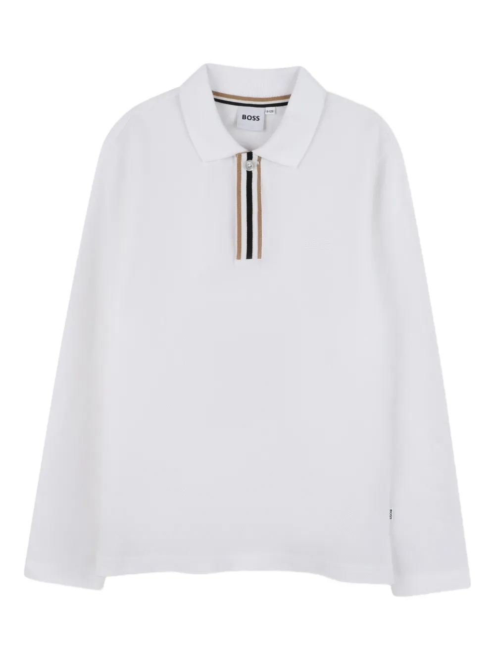 Рубашка поло с длинными рукавами и вышитым логотипом BOSS Kidswear, белый
Рубашка поло с длинными рукавами и вышитым логотипом BOSS Kidswear, белый