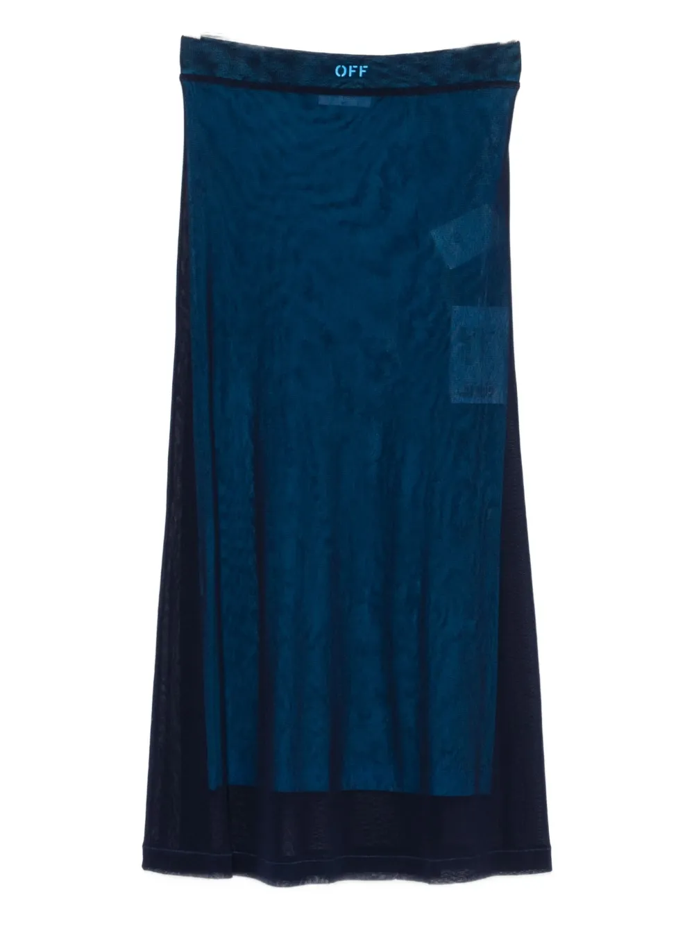 Сетчатая юбка миди OFF-WHITE, синий
Сетчатая юбка миди OFF-WHITE, синий