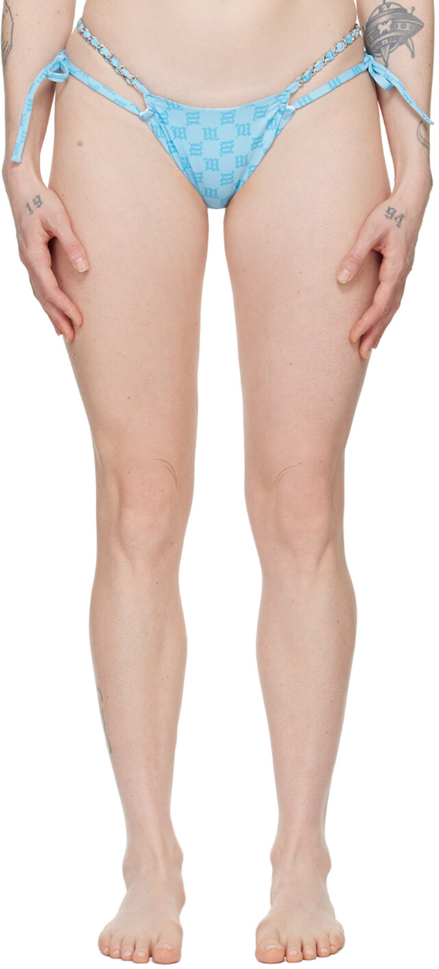 SSENSE Эксклюзивный монограммный купальник-бикини MISBHV, синий
SSENSE Эксклюзивный монограммный купальник-бикини MISBHV, синий