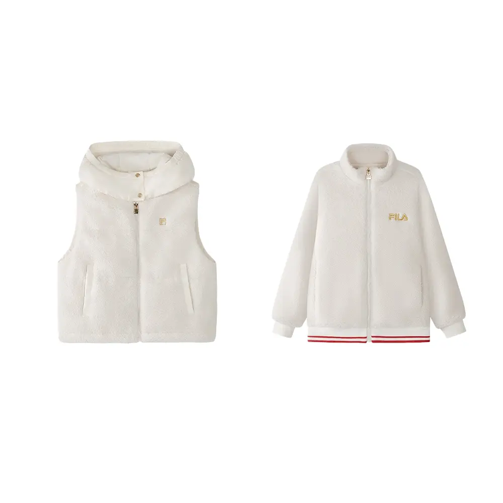 Детский комплект из двух предметов: куртка с утеплителем FILA KIDS, cloud белый
Детский комплект из двух предметов: куртка с утеплителем FILA KIDS, cloud белый
