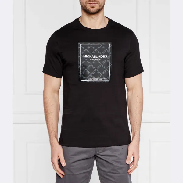 Флагманская футболка стандартного кроя Empire Michael Kors, черный
Флагманская футболка стандартного кроя Empire Michael Kors, черный