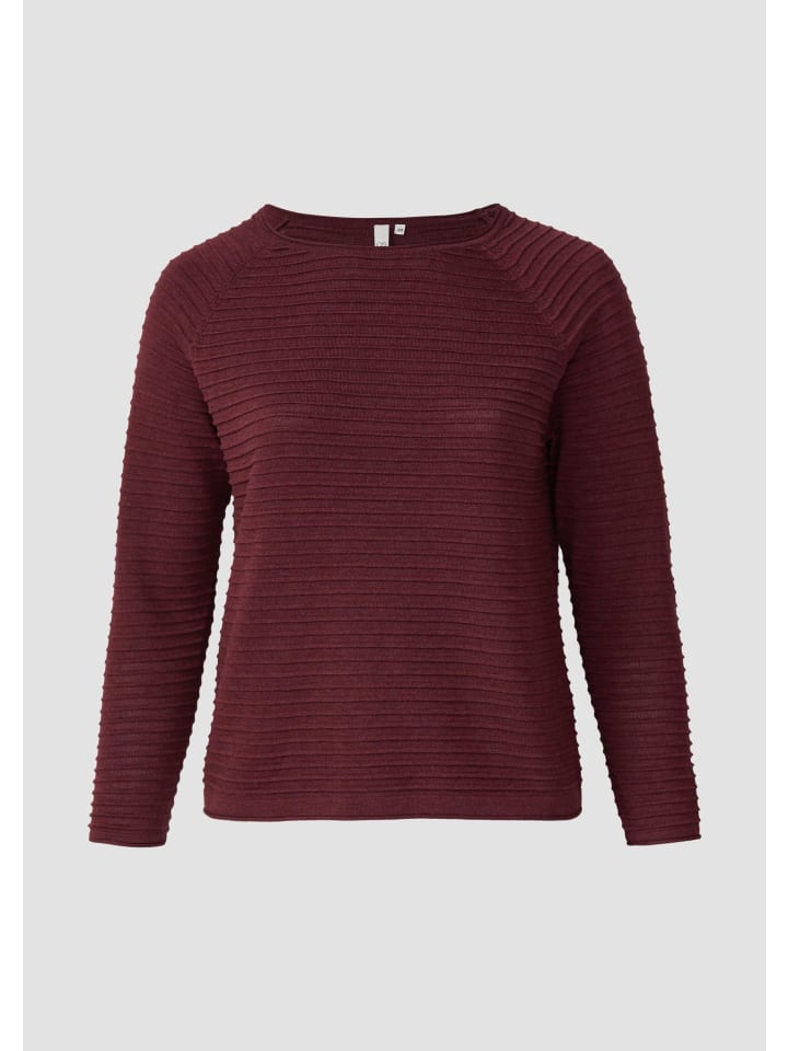 Вязаный свитер в цвете 39W0_bordeaux QS
Вязаный свитер в цвете 39W0_bordeaux QS