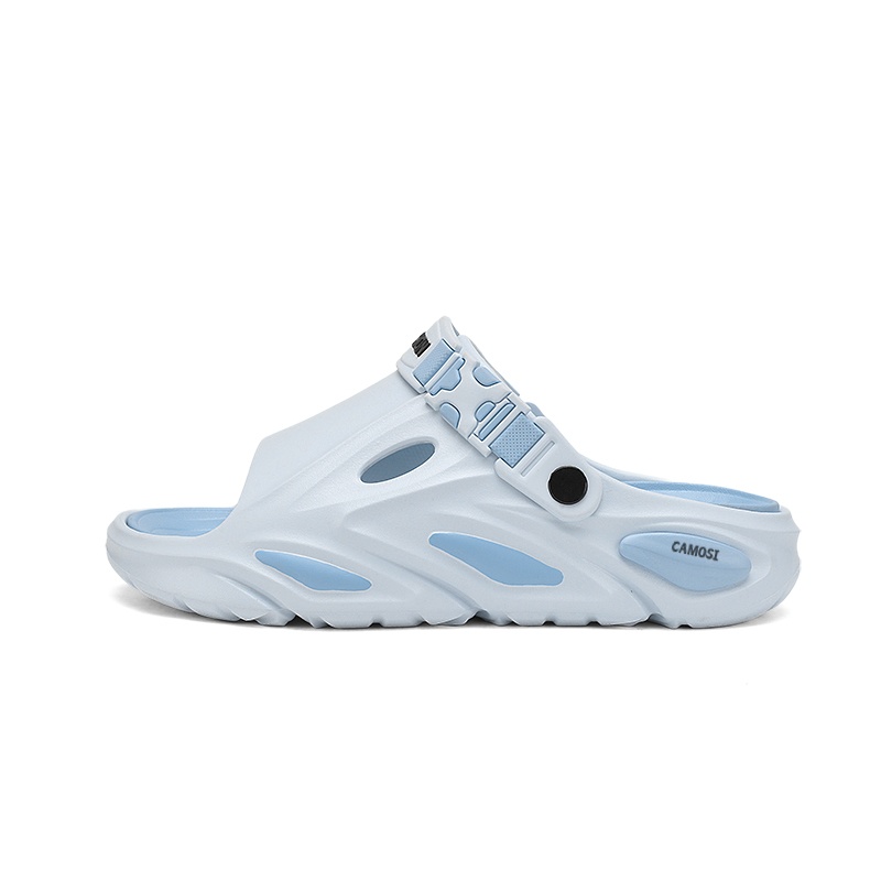 CAMOSI Скользостойкие антибактериальные шлепанцы EVA для мужчин бело-голубые, цвет White Blue 
CAMOSI Скользостойкие антибактериальные шлепанцы EVA для мужчин бело-голубые, цвет White Blue