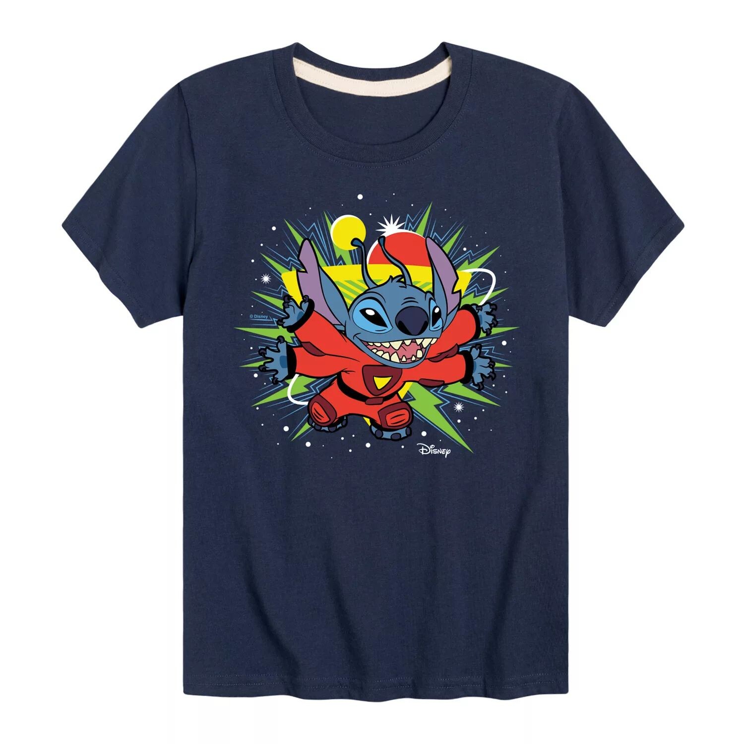 Футболка Disney's Lilo & Stitch с изображением космоса для мальчиков 8–20 лет Disney, синий
Футболка Disney's Lilo & Stitch с изображением космоса для мальчиков 8–20 лет Disney, синий