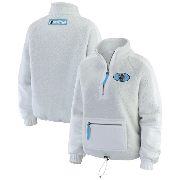 Женская серая куртка quarter-zip из флиса utah mammoth Wear By Erin Andrews
Женская серая куртка quarter-zip из флиса utah mammoth Wear By Erin Andrews
