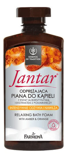 Янтар Расслабляющая пена для ванн 330мл Farmona
Янтар Расслабляющая пена для ванн 330мл Farmona