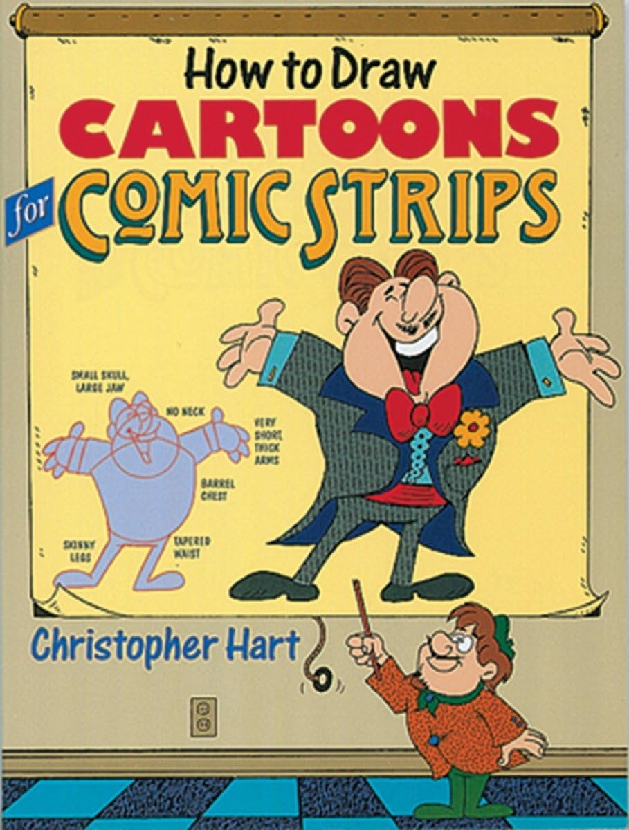How to Draw Cartoons for Comic Strips (Christopher Hart's How To Draw) (Watson-Guptill)
How to Draw Cartoons for Comic Strips (Christopher Hart's How To Draw) (Watson-Guptill)